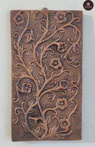 Clay Wallmate- Bonolota| Soil made wallmate| Terracotta | Rokomfer