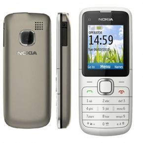 Nokia C1-01 - Single Sim - PTA Approved - Silver - Renewed
