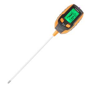 GMTOP 5-in-1 Soil Tester Multifunctional Soil Detector Moisture Meter pH Meter Temperature Soil/Ambient Moisture Sunlight Intensity pH Tester