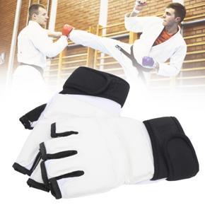 Himeng La 1 Pair 180 185mm Half Finger Punch Bag Training Gloves Boxing Taekwondo Fingerless