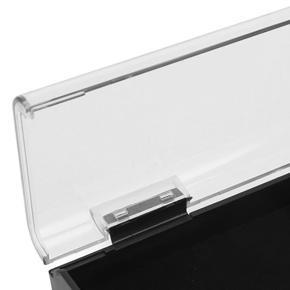 Tweezers Storage Box, Eyelash Tweezer Box Easily Carry Waterproof ABS Material Rounded Edges for Storage