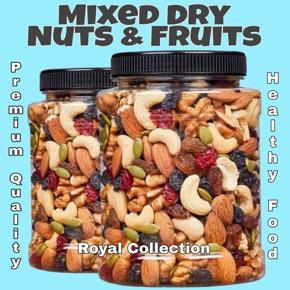 Mixed Dry Fruits And Nuts 500 gm - 16 Items