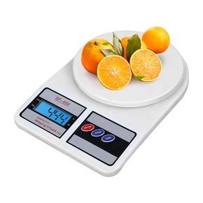 Electronic Kitchen Scale, Weigh Food Measures in Grams and Ounces, LCD Display, High Precision Household Digital Scales for Cooking, Baking, Food Weighing,10kg/1g