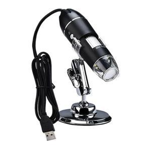 USB Digital Microscope 1600X Magnifier with LED Light and Stand