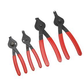 Retaining Ring Pliers, Impact Resistant Universal Snap Ring Pliers Professional Internal External Heavy Duty Rustproof 4 Pcs Practical for Car