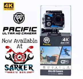 Pacific Ultra HD Action Camera Free Microphone & Charger | Sarker Moto World