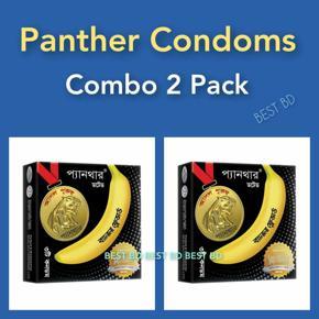 Panther Dotted Banana Flavored Condom