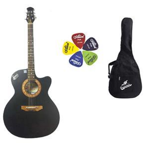 Signature 265 Loud Series Acoustic Best Guitar with Electric Output+ 3 Picks + Bag