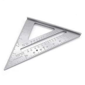 7inch Triangle Protractor Woodworking Measuring Ruler