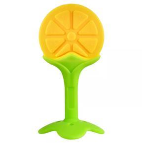 1 Pc BPA Free Soft Silicone Teether Baby Teether Silicone Baby Teether - Infant Chew Tooth Toys for Newborn - Food Grade Safety Silicone Fruit Kids Teether with Storage Case
