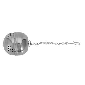 Stainless Steel Egg Shaped Tea Kettles Infuser Strainer Locking Spices Ball