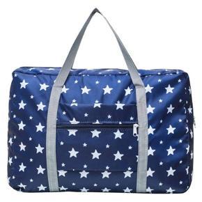 Travel Duffel Bag, Carry on Luggage Bag, Lightweight Travel Luggage Bag for Sports, Gym, Vacation Storage Tote (Blue)