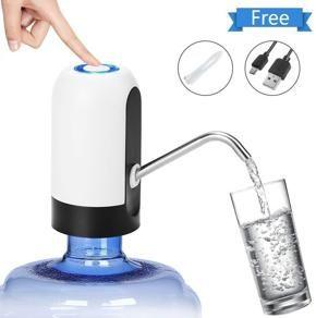 FRAKIN USB Wireless Smart Electric Water Pump Dispenser Bottle Portable Beverage Suction Automatic Suction Pump for Home Travel