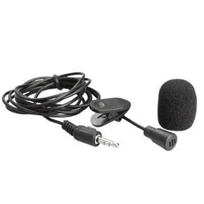 Mini Portable Compact Tie Lapel Clip 3.5mm Microphone Audio Mic Multifunction Loudspeaker