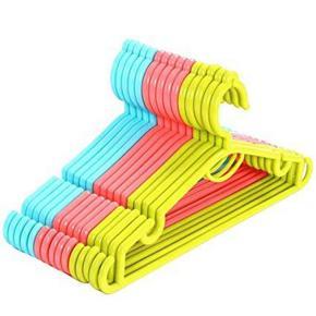 export quality baby plastic hangers colored pack of 12