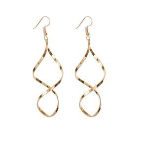 Creative Fashion Female Jewelry Simple Beautiful Wave Curve Earrings For Women Ladies