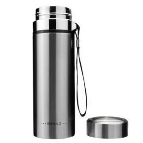 Outdoor Travel Cars Office Sports Stainless Steel Vacuum Insulated Thermos Travel Drink Water Coffee Tea Bottle Cup Mug - Silver (silver)