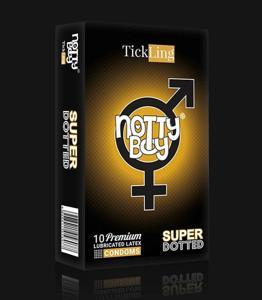 NottyBoy TickLing Super Dotted Premium Condoms - 10pcs Pack