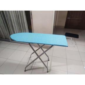 TruGood Folding Ironing Board Iron Table with PRESS Stand XL