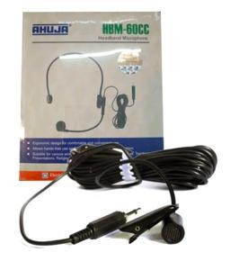 Ahuja band Head  Set Microphone Model No: '''AHUJA HBM - 60 CC'''