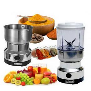 Nima Electric 2 in 1 Blender and Grinder, High Quality Heavy Duty