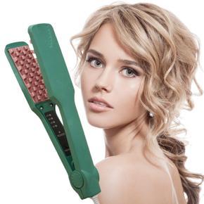 Electric Hair Crimper Volumizing Hair Iron Ceramic Fluffy Hair Curler Corrugated Curling Iron Corn Perm Splint Styling Tools