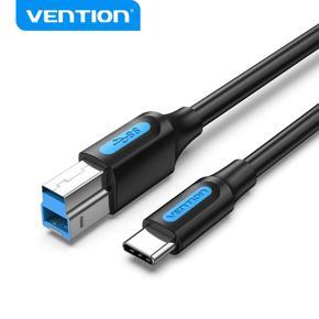 Vention USB C to USB Type B 3.0 Cable for HDD Case Disk Enclosure Web Camera Digital Video Blue ray Drive Type C Square Cord