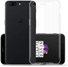 Soft Silicon transparent case back cover FOR Oneplus 5/1+5