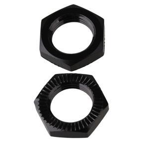 XHHDQES 8pcs 17mm Upgrade Wheel Hex Hub Nut Cover N10177 for RC1:8 Model Car,Black