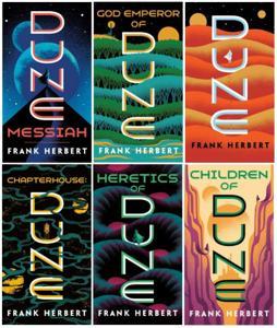 Dune Series Set ( 6 Books ) Dune; Dune Messiah; Children of Dune; God Emperor of Dune; Heretics of Dune; Chapterhouse Dune