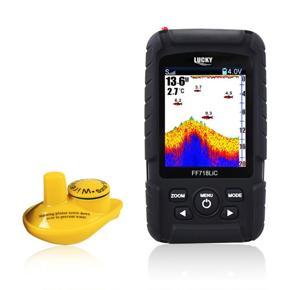 LUCKY Wireless Portable Fish Finder 45M/145 Feet Depth Waterproof Sonar Ocean River Lake Fish Detector