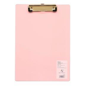 A4 Plastic Clipboard Hardboard Writing Pad Profile Clip with Hanging Hole for Students School Office