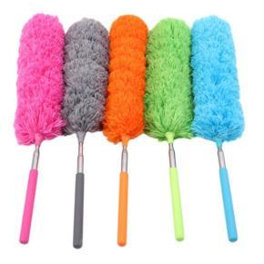 1Pcs Portable Microfiber Duster Brush Extendable Hand Dust Cleaner Anti Dusting Brush Home Air-condition Car Furniture Cleaning