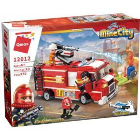 MINI CITY 12012 Fire Truck  BLOCK 370 PCS 6+