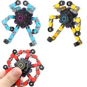 Deformed Fidget Spinner Chain Toys For Children Antistress Hand Spinner Vent Toys Adult Stress Relief Sensory Gyro Gift-1 Pcs