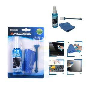 Laptop Cleaning Kit Monitor TV PC LED LCD Screen Cleaner Cloth Brush