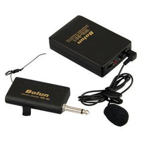 Clip-on Wireless Microphone with Transmitter & Receiver for Speaking WR601