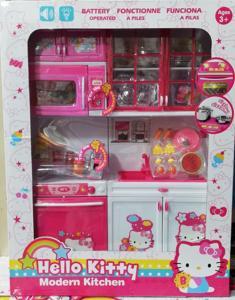 HELLO KITTTY Kitchen Set With Light And Sound For Kid's