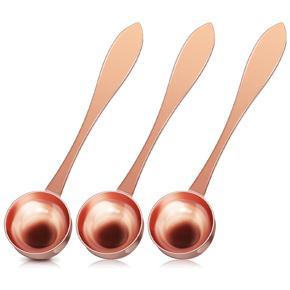 BRADOO Coffee Scoop Tea Spoons Measuring Long Handle Tablespoon Measuring Spoons Stirring Spoon for Coffee Tea Sugar 3 PCS