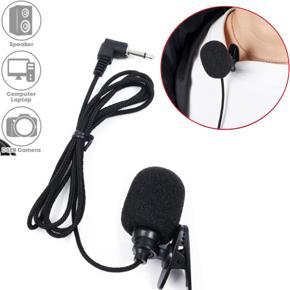 3.5mm Mini Microphone Jack Clip-on Lapel Mini Mic for PC Laptop Notebook Lound Speaker Studio Speech Professional Microphones