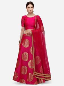 Party Lehenga- Semi Stiched With Silk Heavy Soft Dress Best Quality Digital Printed Work Anarkali Lehanga For Girl And Only Women.