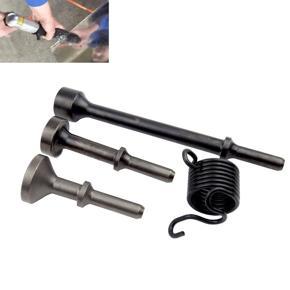 XHHDQES 3Pcs Set of Smoothing Pneumatic Air Hammer Bits Long Bit Tool &1 x Spring Tire Repair