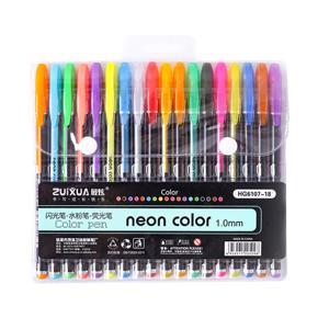 12 Colors (No Duplicates) G-el Pens Set Kit 1mm Pen L-ead for Drawing A-dult Coloring Books Art Markers