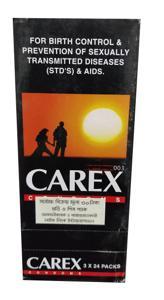 CAREX 1 Full Box (24 packets) Condom [Malaysian Product]