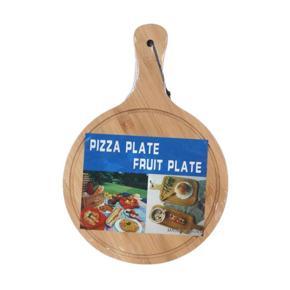 12 Inch Wooden Pizza Platter - Brown