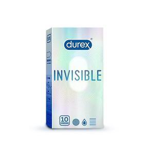Durex Invisible (Extra Thin & Extra Sensitive) Condoms - 10pcs (UK)