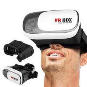 VR BOX 2 Virtual Reality 3D Glasses for Smartphones - White and Black