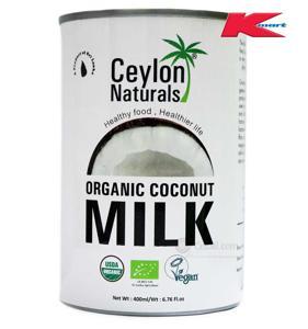 Ceylon Naturals Organic Coconut Milk - 400ml