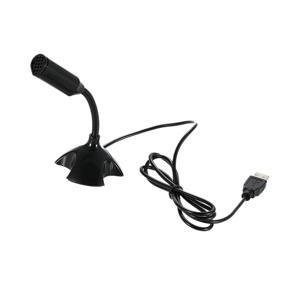 3C Home USB Desktop Microphone 360° Adjustable Microphone Support Voice Chatting Recording Mic for PC Mac with a USB port