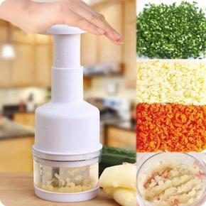 Manual Vegetable Cutter Garlic Press Originality Stainless Steel Hand Pressure Fruits Onion Ginger Chopper